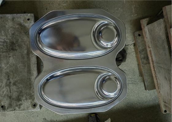 Molde da compressão das placas de jantar da melamina do restaurante 5 polegadas - elevada precisão