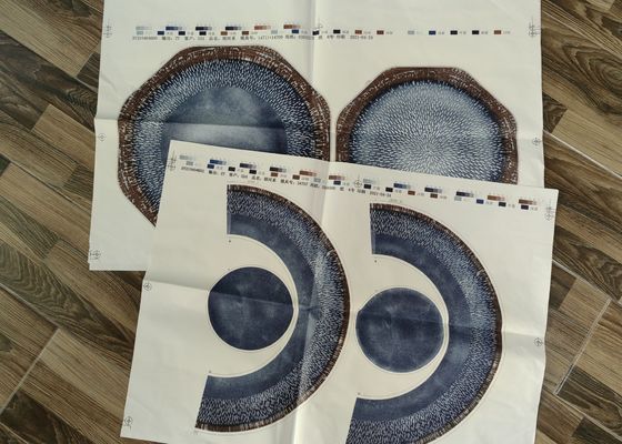 papel do decalque da melamina 38-45g/M2 para a amostra da louça da melamina disponível