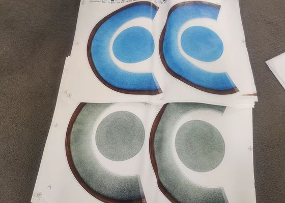 Papel de impressão da melamina da isolação térmica de papel revestido da melamina de GF