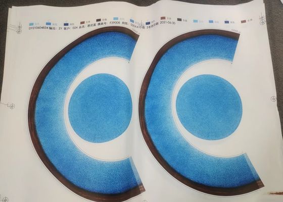 Papel de impressão da melamina da isolação térmica de papel revestido da melamina de GF