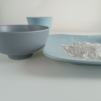 A vitrificação da melamina C3H6N6 pulveriza 1,661 o cofre forte do toque do alimento da pureza da densidade 99,8%