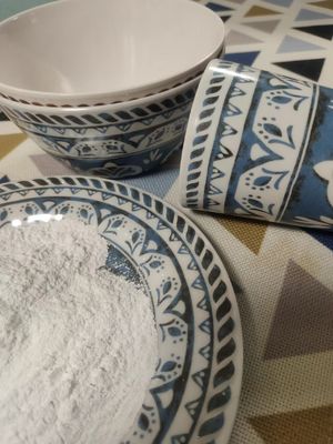 Pó material especial da melamina de UF1P/pó branco CAS 108-78-1 da resina