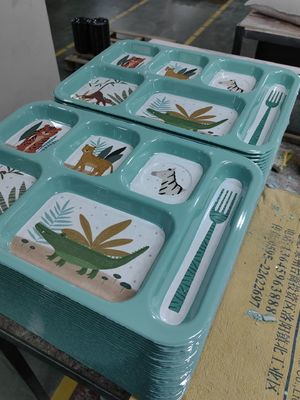 matéria prima da melamina 20kgs/bag   Bacias plásticas da melamina do Cas 108-78-1