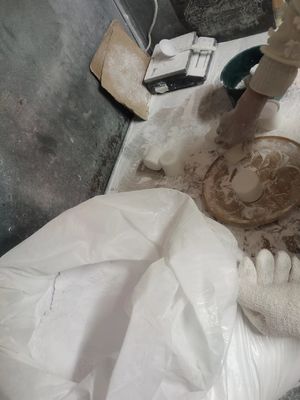 Pó inodoro da melamina da matéria prima 108-78-1 da melamina de UC1P