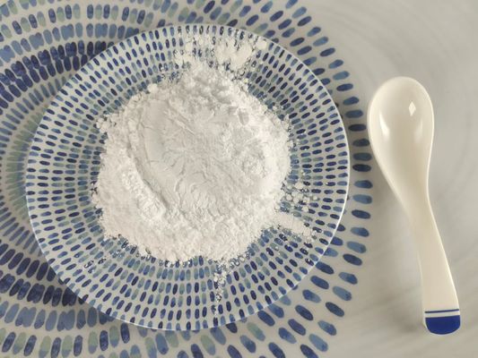 Pó cristalino da matéria prima 1573kg/M3 da melamina da amostra grátis