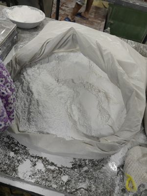99,8% Amine Melamine Glazing Powder Cas 108-78-1 não tóxico