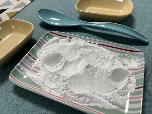 Pó de vitrificação da melamina branca da louça da matéria prima da melamina