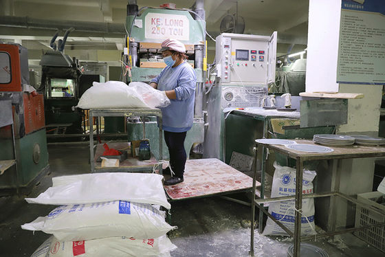Utensílios de mesa que fazem o composto do formaldeído do pó de molde da melamina não tóxico