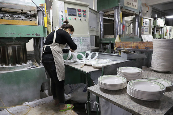 Pó de vitrificação 10Kg/Bag da melamina 100% branca não tóxica para a louça da melamina