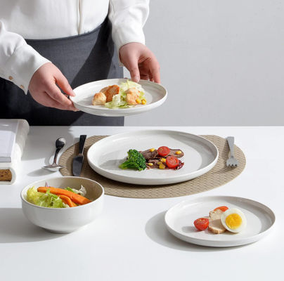 Servidores de mesa de melamina coloridos e irrompíveis