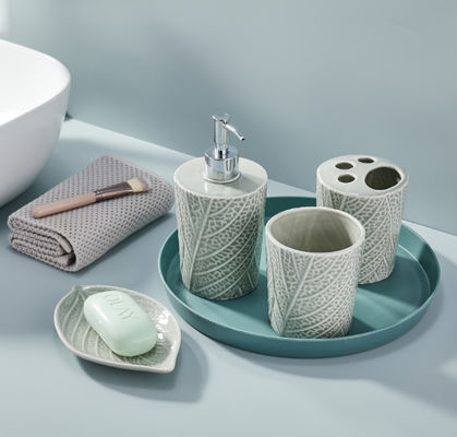 Detentores de escova de dentes, Acessórios de Cerâmica para Banheiro, Presente de Ação de Graças, Decoração de Banheiro, Banheiro de Dispensador de Sabão,