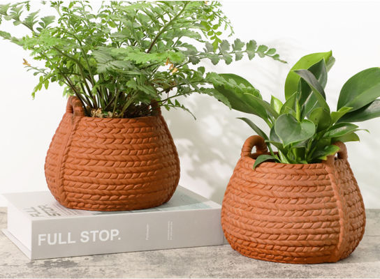 Potes de terracota de 15 cm para plantas de interior