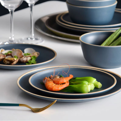 Gufaith 12 Pcs Melamina Outdoor Plate Set Moderno