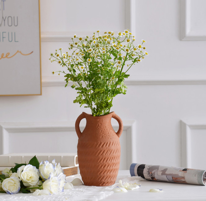 Decoração de Vaso de Cerâmica Livre de BPA Restaurante Elegante