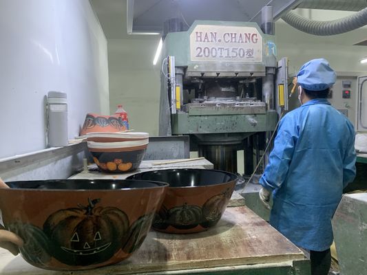 Máquina de compressão de melamina para louça de mesa e louça de jantar de alta pressão