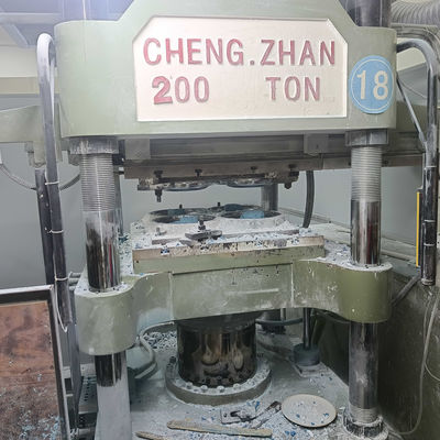 Máquina de moldagem de utensílios de mesa de melamina controlada por computador 1 * 2 cavidade para placa de melamina personalizada