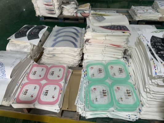 Papel de decal de melamina de resina 100% espesso personalizado para louça de melamina