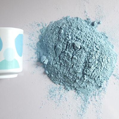 SHUANGYAN Blue Urea Formaldeído Composto em Pó Resistente a altas temperaturas Aplicado a artigos de mesa