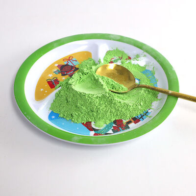 Composto de Moldagem de Melamina Verde GUFAITH, Pó Estável e Fácil de Moldar, Pó de Melamina Formaldeído, Matéria-Prima de Resina Amina, Grau Alimentício, Alta Pureza, Bandejas para Louças, Colheres