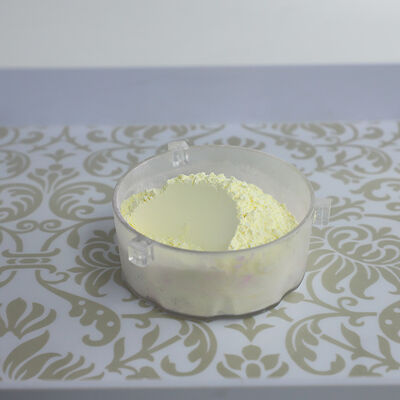 GUFAITH Amarelo 100% Melamina Grau Alimentício Resina de formaldeído de melamina Matéria-prima para Louças Composto de Moldagem de Melamina Fluxo Estável Excelente