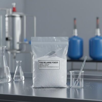 Moisture 0.1 Percent Max Pure Melamine Powder Non hazardous Substance Designed for Chemical Manufacturing and Industrial