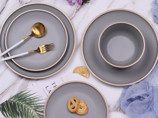 Máquina de lavar louça segura Melamina Outdoor Dinnerware Sets Resistente a quebras Durável Durável